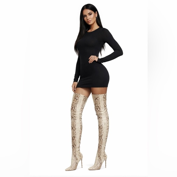 Christian Louboutin Shoes - NEW Christian Louboutin 100% Real Python Snake skin tall boots